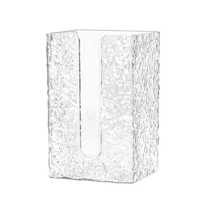 Glacier Style Wall-Mounted Tissue Box – Acrylic Paper Towel Holder
